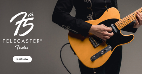 Fender viert 75 jaar Telecaster met diverse jubileummodellen