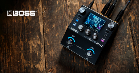 Boss EX-4 Effects Expander: vier Boss-effecten in een pedalboard-behuizing