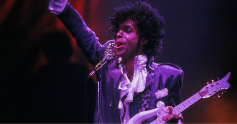 Prince en zijn Cloud Guitar: het instrument net zo flamboyant als de artiest