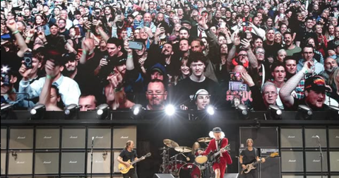 AC/DC terug in Melbourne na 10 jaar afwezigheid: ze veroorzaken een kleine aardbeving