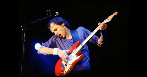 De Stratocaster van Mark Knopfler: het symbool van Dire Straits