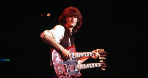 Jimmy Page en zijn Gibson dubbele hals gitaar: achter een rockmythe