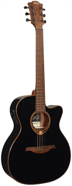 Lâg Tramontane T118Ace-Blk Auditorium Ctw Black