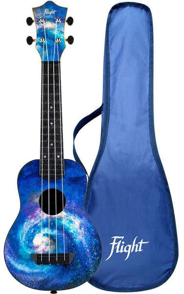 Flight TUS40 ABS Travel Ukulele - Space -