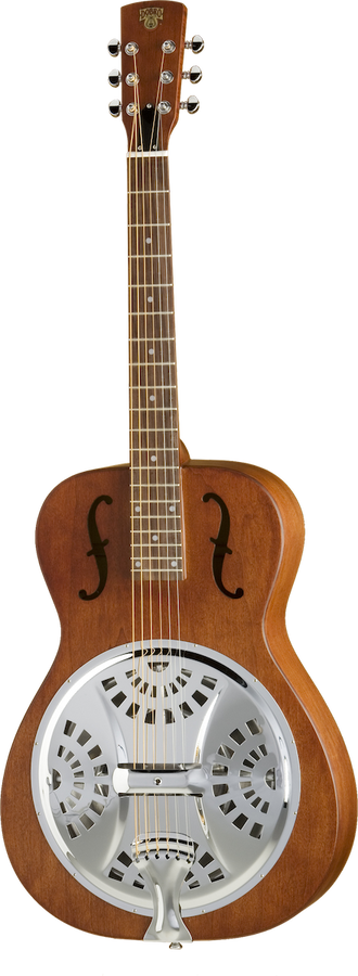 Dobro Hound Dog ronde hals vintagebruin