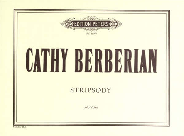 Berberian Cathy - Stripsody
