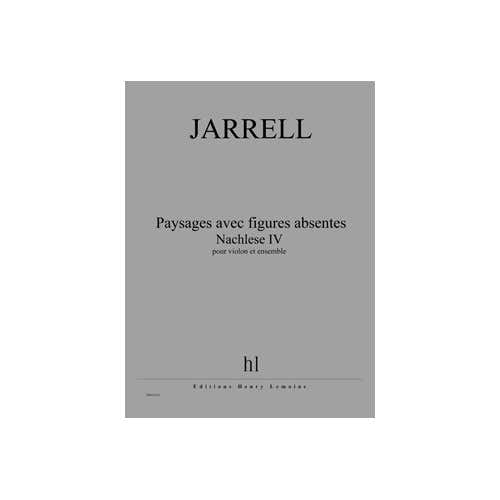 Jobert Jarrell - Paysages Avec Figures Absentes - Violon et Ensemble