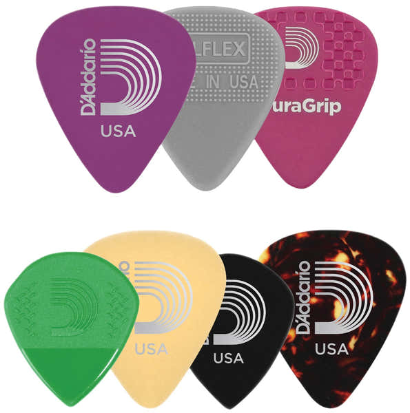 D'ADDARIO 1XVP6-5 Pack Van 7 Heavy-Plectrums