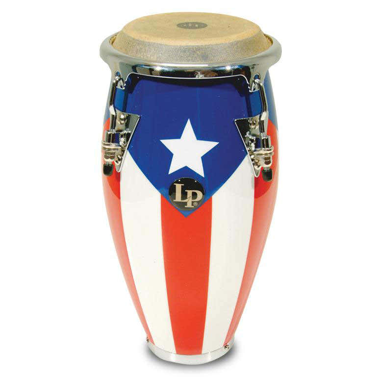 LPM198-PR TUNABLE MINI CONGA PUERTO RICAN FLAG