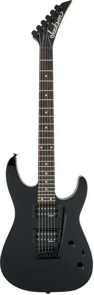 Jackson Guitars JS12 Dinky Js Ama Glanzend zwart