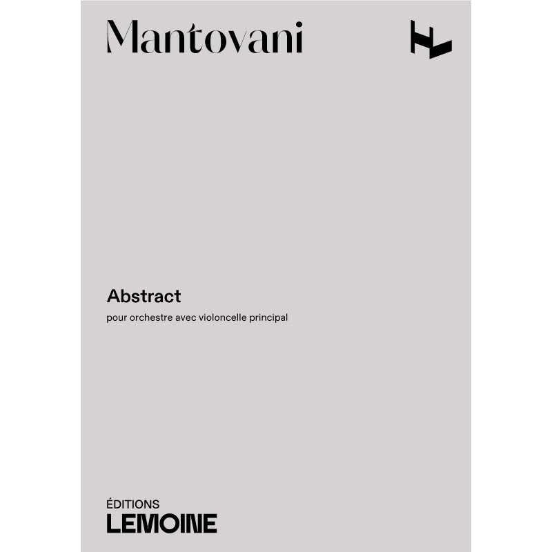 Mantovani Bruno - Abstract