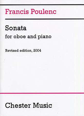 Chester Music Poulenc Francis - Sonata - Hautbois Piano