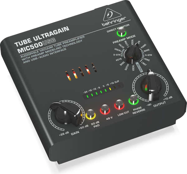 Behringer MIC500USB Tube Ultragain