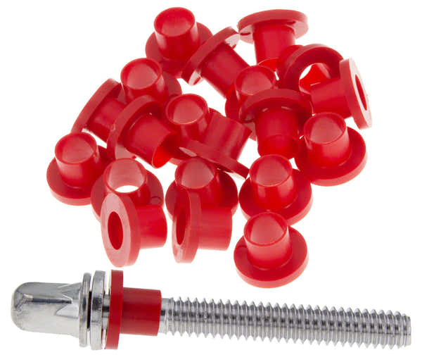 Danmar TRW100R - NYLON TENSION ROD WASHERS - RED (X100)