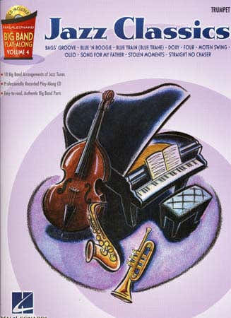 Hal Leonard Big Band Play Along Vol.4 Jazz Classics + CD - Trompette