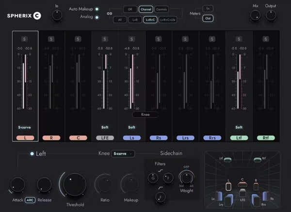 Waves Spherix Immersieve compressor & limiter