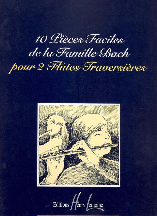 Bach - Duos Famille Bach (1) 2 FL. - 2 Flûtes