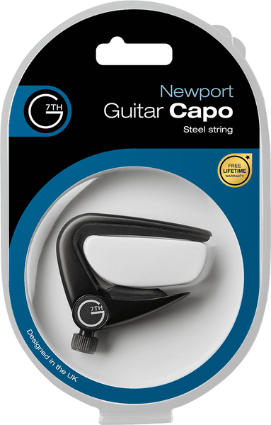 G7th NEWPORT 6 STRING BLACK