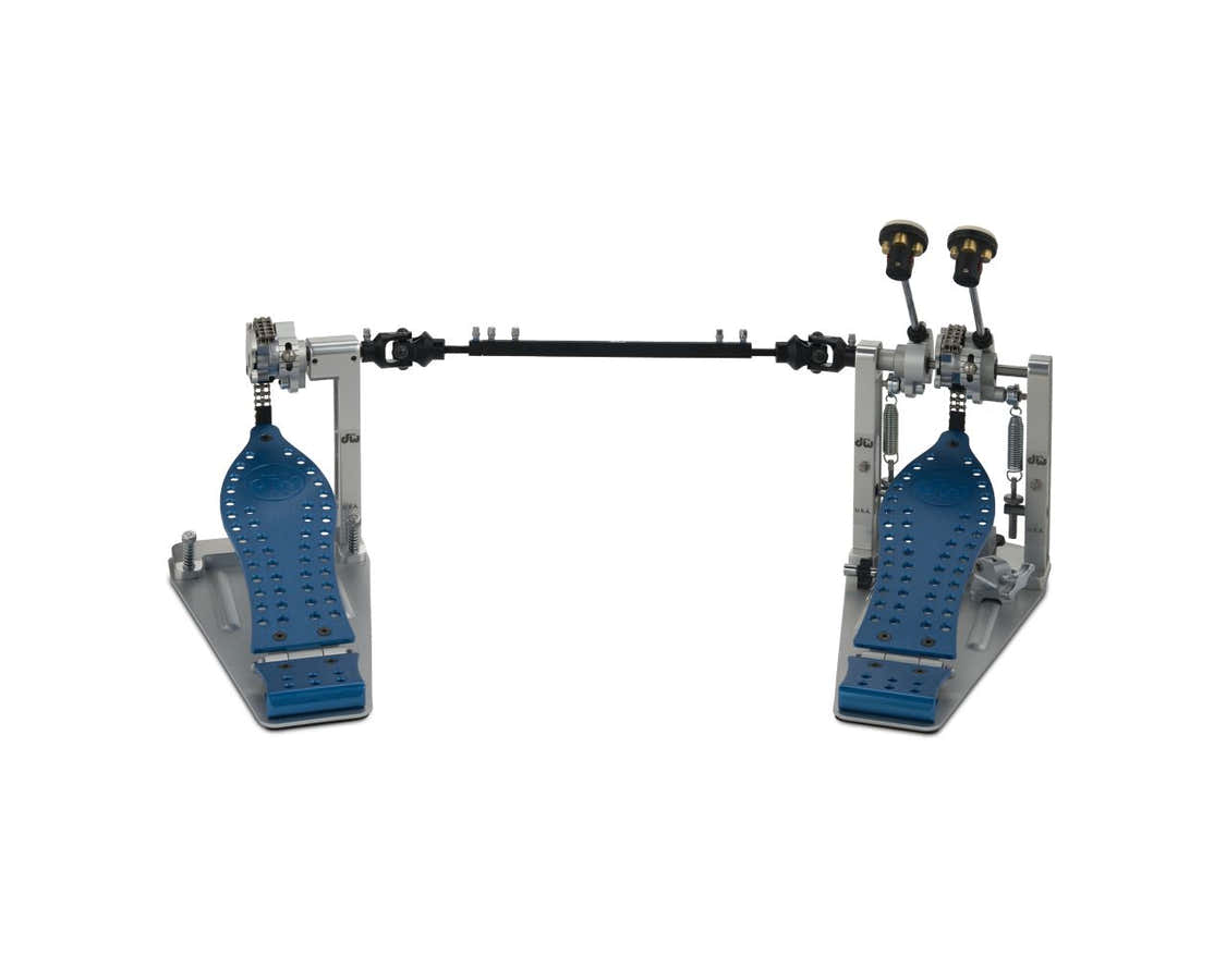 Machined Chain Drive Dubbelpedaal Blauw