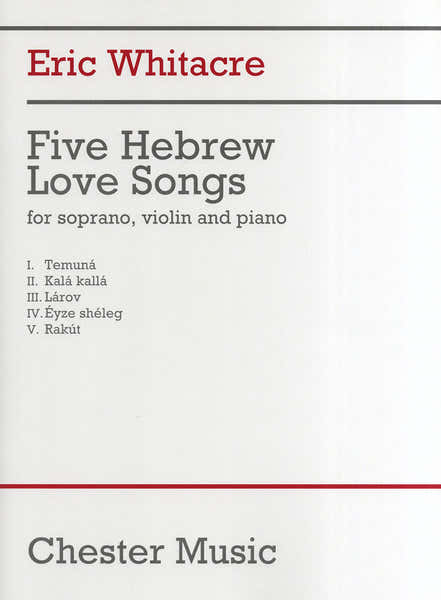 Chester Music Five Hebrew Love Songs