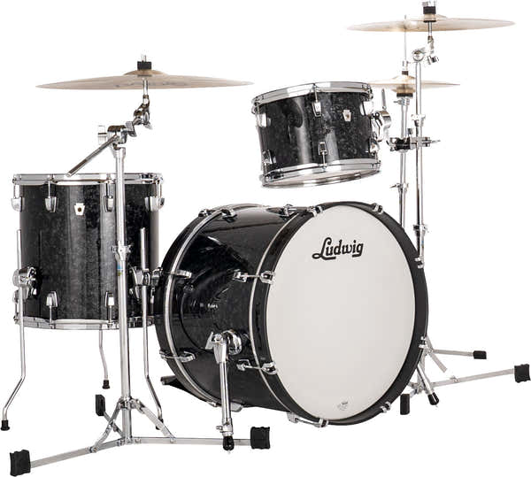 Ludwig Drums Ln34023Txa8 - Neusonic 20" Downbeat - Ebbenhout parelmoer