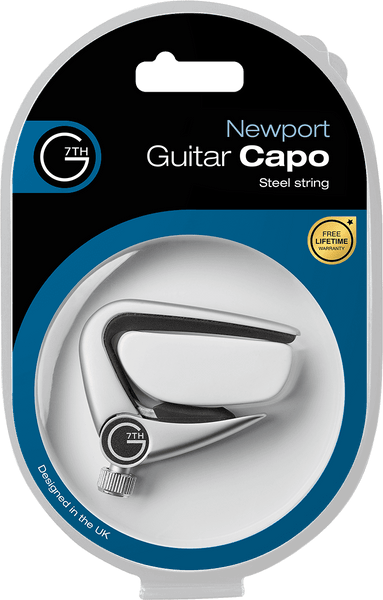 G7th NEWPORT 6 STRING SILVER