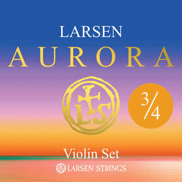 AURORA VIOLIN STRINGS SET 3/4 MEDIUM