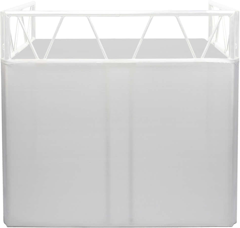 Indio Doek voor DJ-booth wit