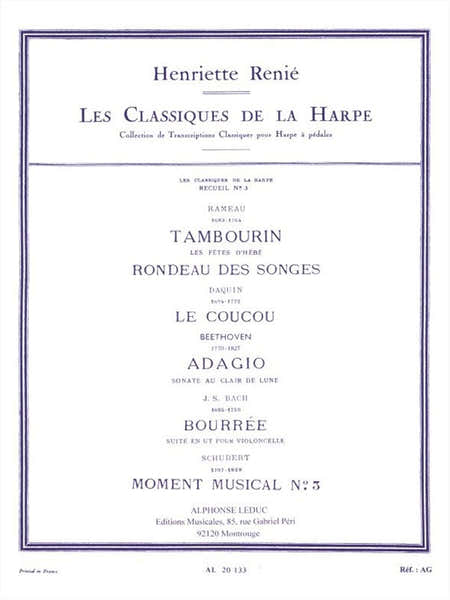 Leduc Les Classiques de la Harpe Vol. 3