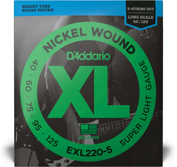 EXL220-5 Nikkel omwonden lange mensuur superlicht 5C 40-125