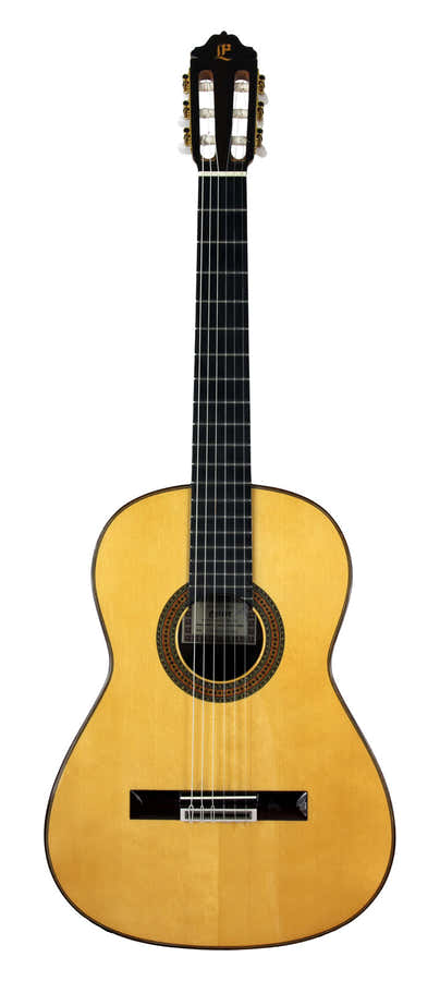 Conservatory-gitaar Sparrenhouten bovenblad