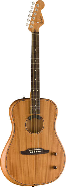 Fender Highway Dreadnought RW Volledig mahonie