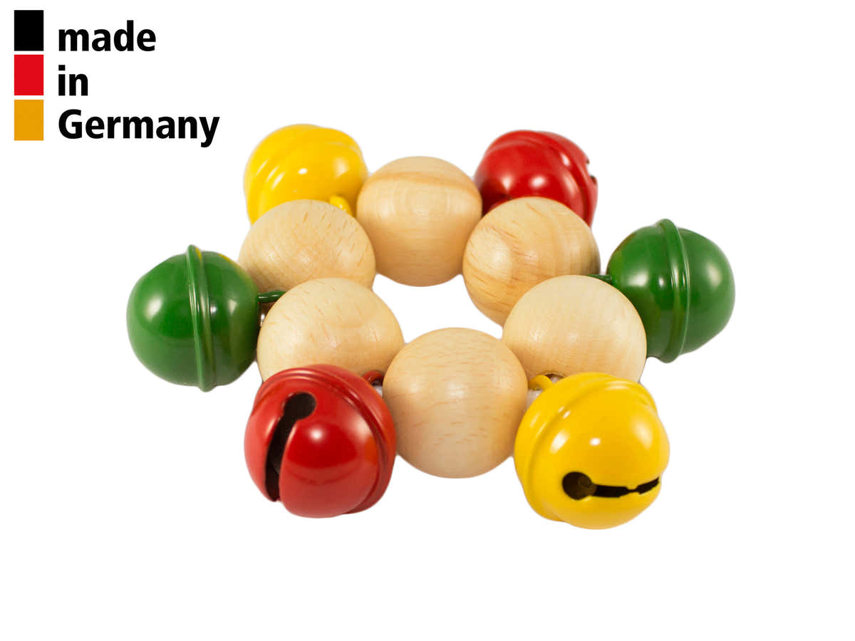 WRIST BELL - 6 COLORED BELLS - 1+