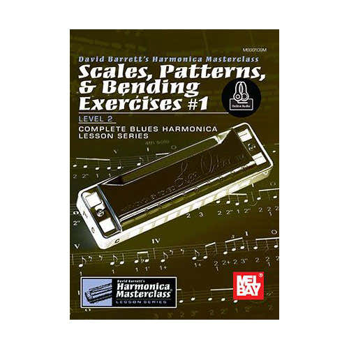Mel Bay Barrett D - Scales Patterns And Bending Exercises Vol.1 + Online Audio - Ica