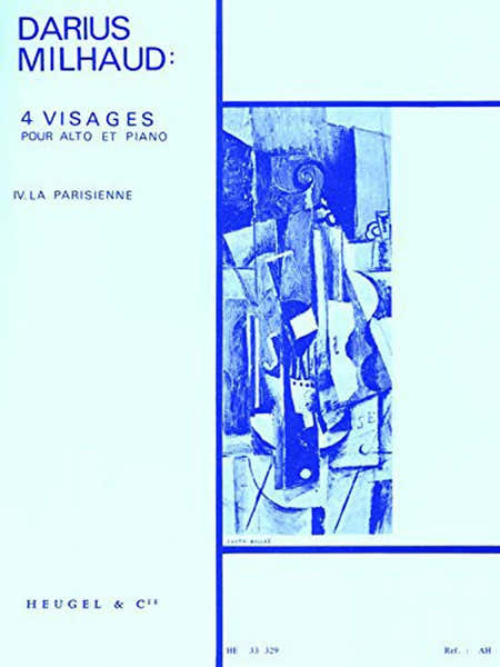 Heugel Quatre Visages Op.238 No.4 - La Parisienne