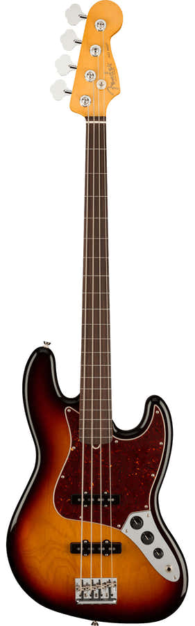 Jazz Bass Fl American Professional II Rw 3-kleurige Sunburst