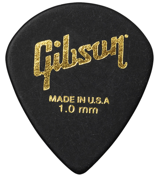 Gibson Accessories Moderne gitaarplectrums 6-pack zwart 1.0mm gitaarplectrums
