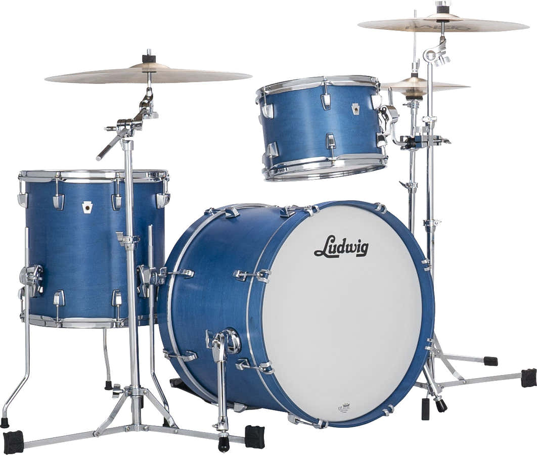 Ln34023Txpb - Neusonic 20" Downbeat - Satijn koningsblauw