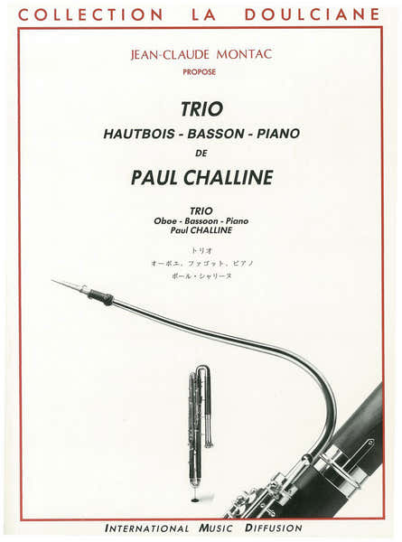 Imd Eges Challine - Trio - Hautbois Basson Et Piano