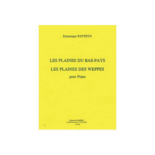 Combre Patteyn - Plaines BAS-pays/weppes - Piano