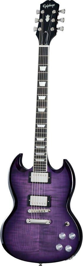 SG Modern Gevlampte paarse Burst IBGCS