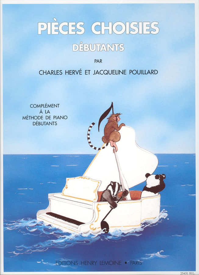 Herve C. / Pouillard J. - Geselecteerde stukken voor beginners - Piano