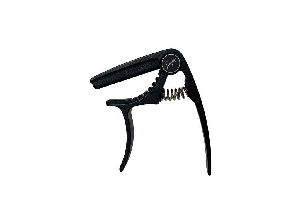 Aluminium Capo voor Ukelele - Zwart