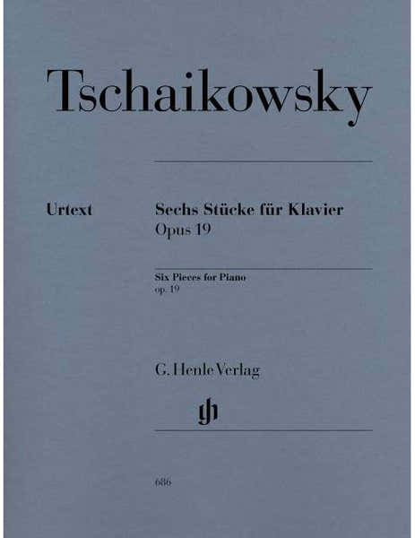 Henle Verlag Tchaïkovski - Six Pièces Pour Piano Op. 19 - Piano