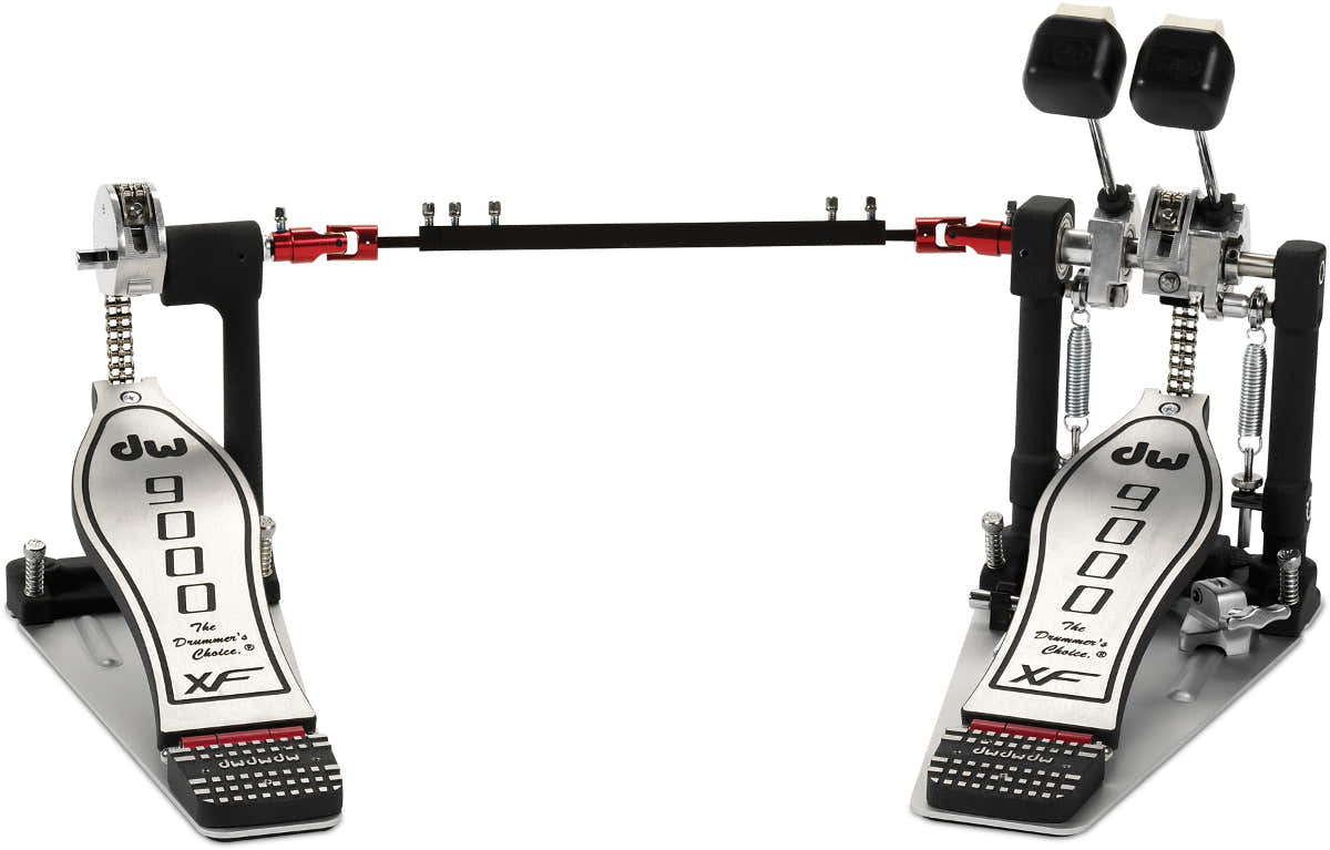 DW9002XF Dubbel Bassdrumpedaal Long Board