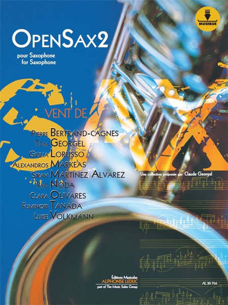 Leduc Open Sax Vol.2 Pour Saxophone Alto Seul