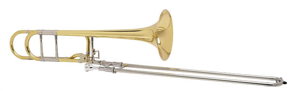 Courtois AC280BO-1-0 - MEZZO - OPEN WRAP - LARGE BORE - YELLOW BRASS BELL LACQUERED