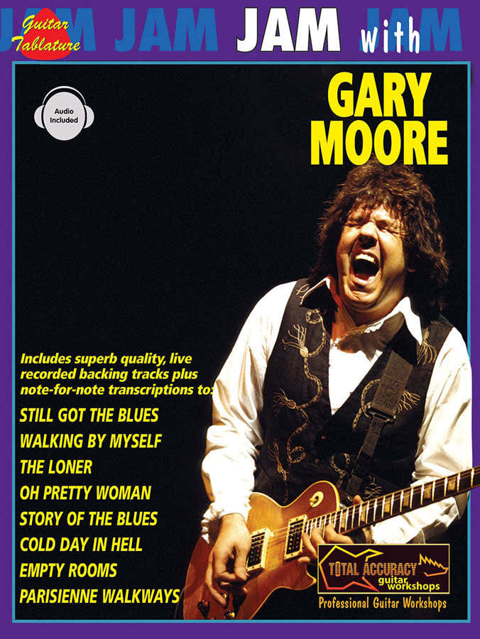 Moore Gary - Jam With + Audio - Gitaarpartituur