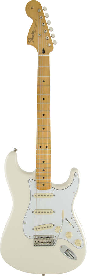 Stratocaster Signatuur Jimi Hendrix MN Olympisch wit
