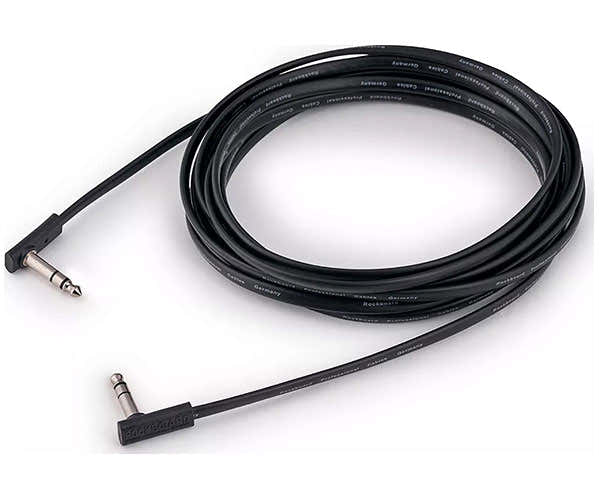 Rockboard Flat Trs Cable 600 Cm - Black